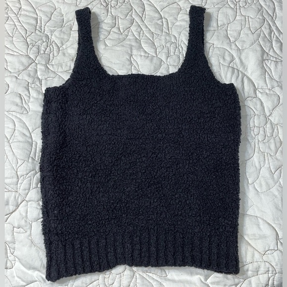 skims cozy knit boucle knit set- Black - Picture 4 of 5